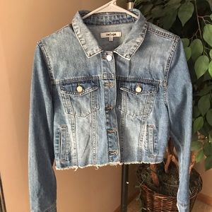 Cropped Denim Jacket